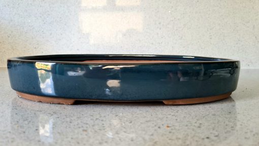 Blue Glazed Oval Pot (O-10 Large) 3 20200719 125621 scaled